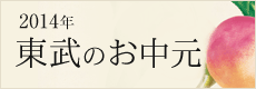 2013　東武のお中元