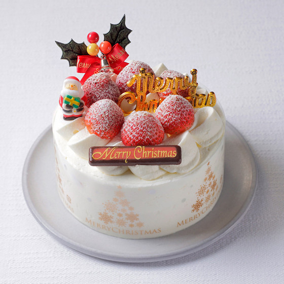 ガトー ド ボワイヤージュ Xmas苺のショートケーキ4号 池袋店お渡し 21クリスマス ケーキ ディナー 池袋店 店舗受取 東武 オンラインショッピング