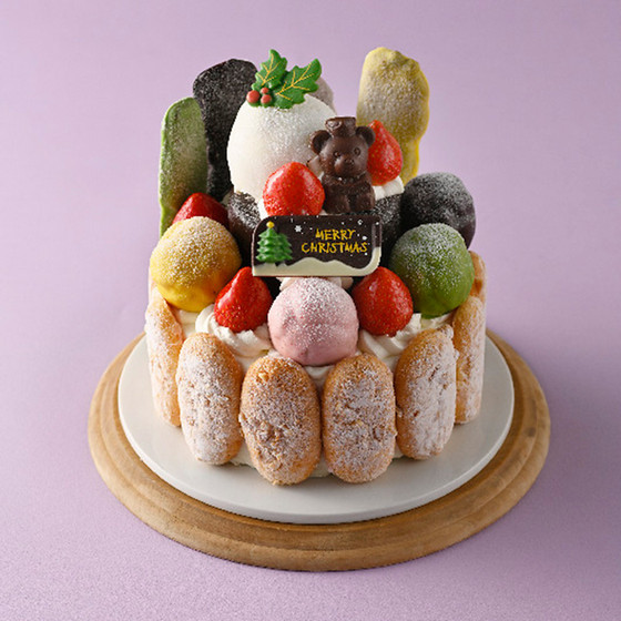 ケーニヒス クローネ お菓子のお城 サンタバルーン付 池袋店お渡し 21クリスマス ケーキ ディナー 池袋店 店舗受取 東武オンラインショッピング