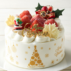 ［ガトー・ド・ボワイヤージュ］クリスマス国産苺のショートケーキ4号【池袋店舗お渡し】