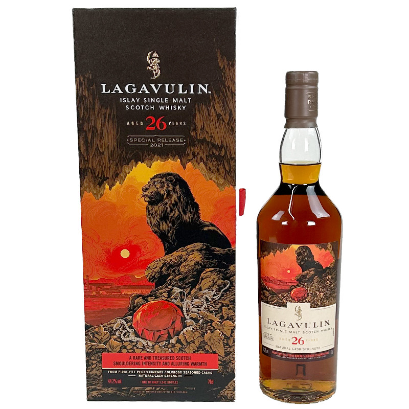 Lagavulin 25年 750mlラガブーリン、 ウイスキー【空瓶】 Lagavulin ラガヴーリン 1977 25年 カスクストレングス 2002