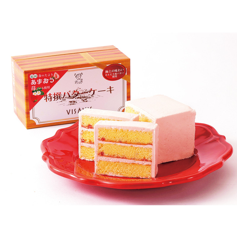［VISAVIS］あまおう特撰バターケーキ