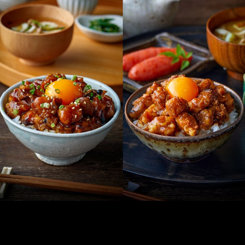 ［鉄板焼天神ホルモン］おかずホルモン食べ比べセット（味噌ダレ味、めんたい味噌ダレ味）