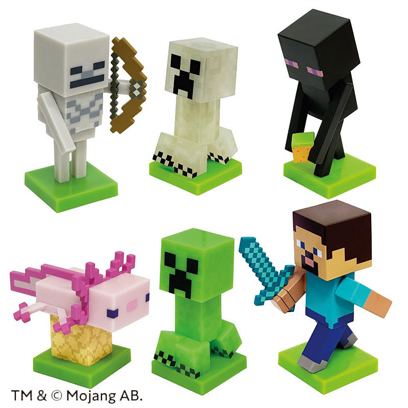 ［MINECRAFT POP UP STORE］ボビングフィギュア vol.1（1BOX 6体セット）
