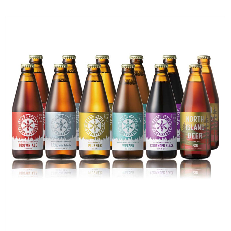 ［ノースアイランドビール］ノースアイランドビール季節限定ビール含12本セット