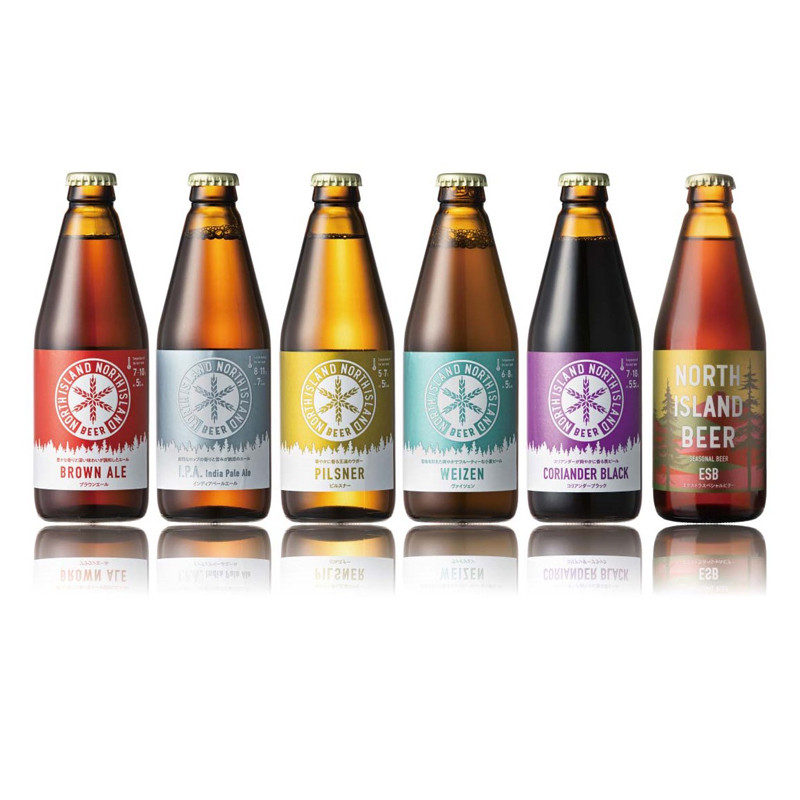 ［ノースアイランドビール］【産地直送・送料込み】ノースアイランドビール季節限定ビール含6本セット