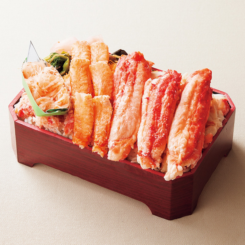 ［鱗幸食品］タラバガニと毛ガニの味比べ弁当