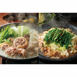 福岡「博多華味鳥」水たき・もつ鍋食べ比べセット【送料込み】