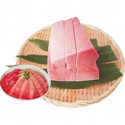 〈三崎恵水産〉三崎まぐろ赤身・中トロブロック