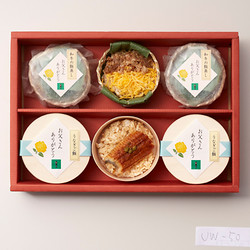 ［京料理 美濃吉］鰻ご飯と和牛の飯蒸し詰合せ(UW50)