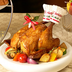 ［麻布あさひ］国産鶏ローストチキン丸焼（和風）【船橋店舗お渡し】