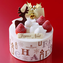 ［アンリ・シャルパンティエ］ザ・ショートケーキ・ノエル (12cm)【池袋店舗お渡し】