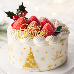 ［ガトー・ド・ボワイヤージュ］Xmas国産苺のショートケーキ4号【池袋店舗お渡し】