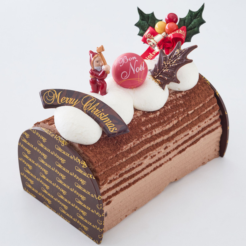 ガトー・ド・ボワイヤージュ］ブッシュ・ド・ノエル【池袋店舗お渡し