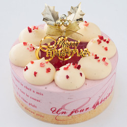 ［ガトー・ド・ボワイヤージュ］苺のムースケーキ4号【池袋店舗お渡し】