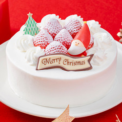 ［パステル］クリスマス苺のショートケーキ5号【池袋店舗お渡し】