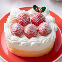 ［パステル］クリスマスねこねこWチーズケーキ（ニットバック付き）【池袋店舗お渡し】