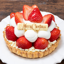 ［フルーツショップ青木］いちごのホワイトクリスマス【池袋店舗お渡し】