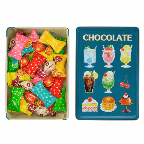 はじけるキャンディチョコレート2023&2024 缶のみ 6点セット はじけるキャンディチョコレート2023&2024 缶のみ 6点セット