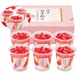 博多あまおう たっぷり苺のアイス