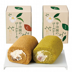 〈宇治園〉お茶のロールケーキセット
