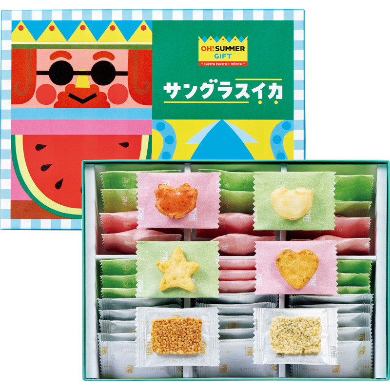 お菓子詰め合わせREN 赤坂柿山〉おかき詰合せ 夏 - 東武 夏の贈り物 2025お中元