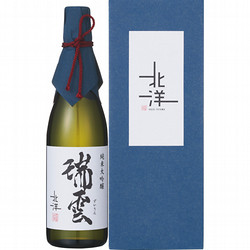 富山〈北洋〉純米大吟醸原酒袋吊 瑞雲