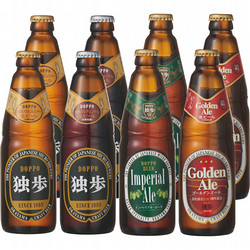 岡山〈独歩ビール〉ラガータイプ&エールタイプ飲み比べセット