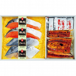 〈二幸〉西京漬・うなぎ蒲焼詰合せ