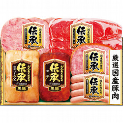 〈伊藤ハム〉伝承国産豚肉ハム詰合せ