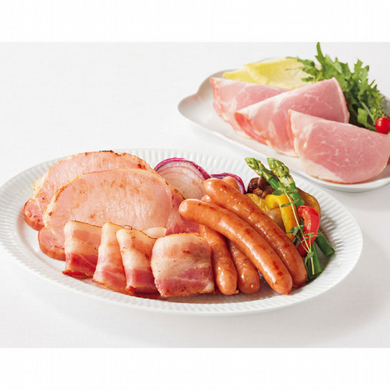 鹿児島県産 薩摩麹いも豚ハム詰合せ - 東武 夏の贈り物 2025