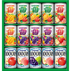 〈カゴメ〉100％フルーツ&野菜生活バラエティギフト