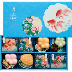 東京国立近代美術館 限定ギフト〈京洛 辻が花〉『金魚二匹・朝顔』京野菜お吸物・お茶漬最中詰合せ