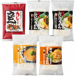 〈うどん本陣山田家〉讃岐うどん 4種の味の詰合せ（個包装）