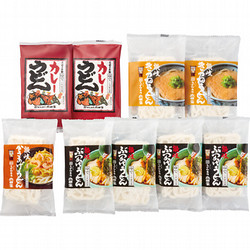 〈うどん本陣山田家〉讃岐うどん 4種の味の詰合せ（個包装）