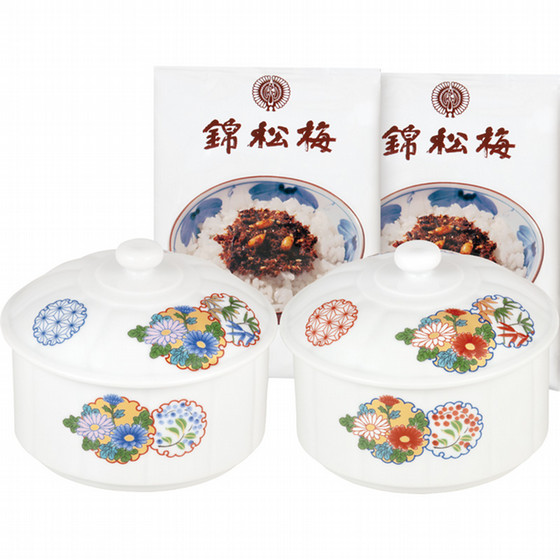 蛸唐草　松竹梅　6寸皿　大根蕪なます2客　松梅小皿2客　セット販売　計5客 染付蛸唐草松竹梅三方皿