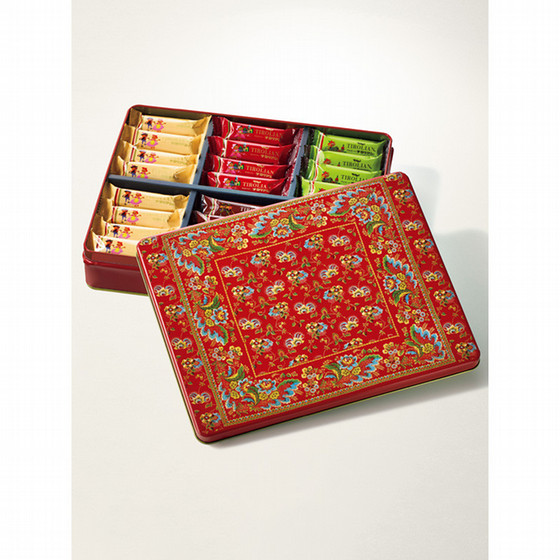 九州国立博物館 限定ギフト〈千鳥屋〉『赤地花唐草文西洋更紗袱紗