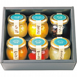 〈京橋千疋屋〉果実ゼリー