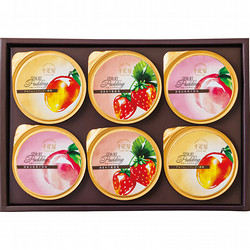 〈京橋千疋屋〉フルーツプリン6個入