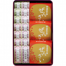 九州国立博物館 限定ギフト〈村岡総本舗〉『白地花樹文様更紗壁掛』和菓子詰合せ