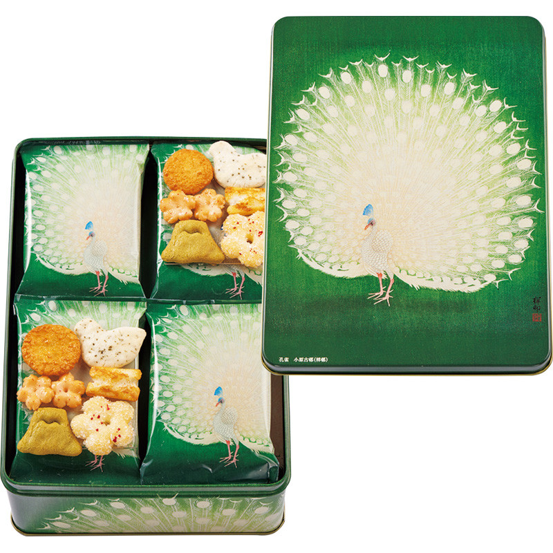 東京国立近代美術館 限定ギフト〈麻布十番・あげもち屋〉『孔雀』花