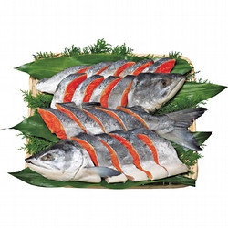 〈魚がし北田〉手塩鮭（新巻鮭切身）