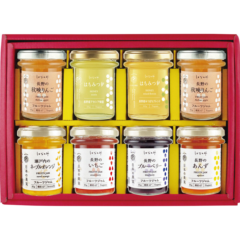 はなのみ〉ジャムと蜂蜜詰合せ - 東武 冬の贈り物 2025お歳暮 - 【公式