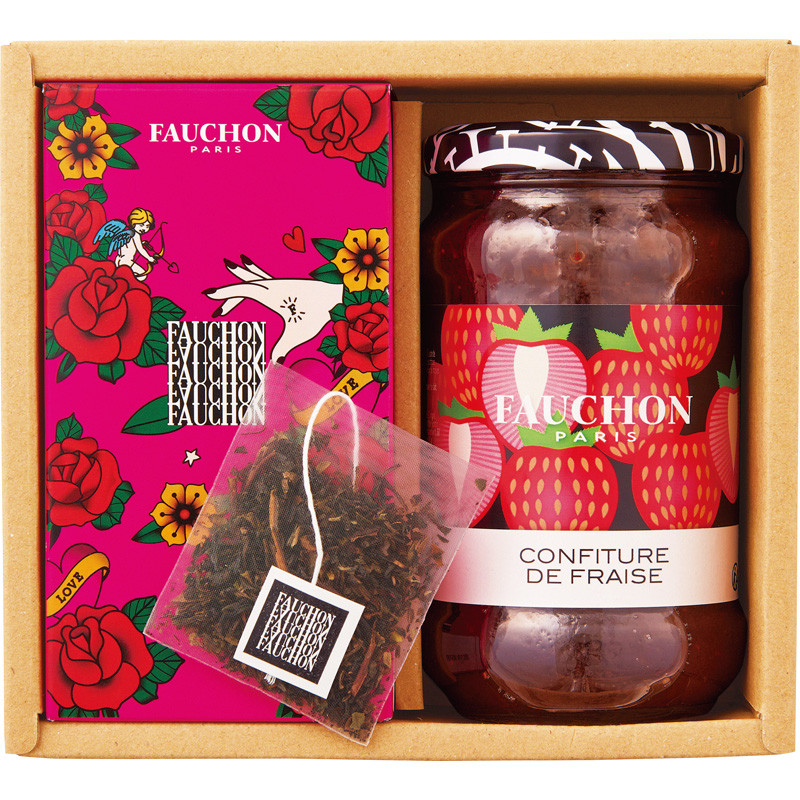 〈フォション〉ティーバッグ・ジャム詰合せ