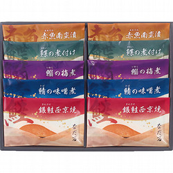 〈なだ万〉レンジで簡単!料亭の魚惣菜 詰合せ