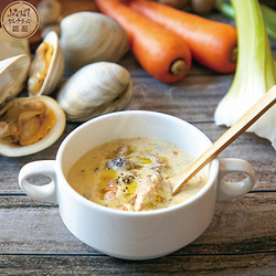 [963]日本一のクラムチャウダー 船橋にんじんポタージュスープ各4袋セット