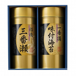 [飯塚海苔店]三番瀬焼海苔・一番摘味付海苔詰合せ A-40