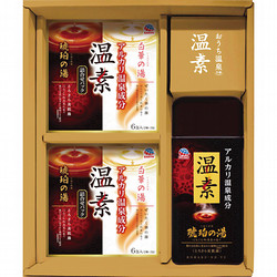 〈アース製薬〉温素入浴剤ギフトセット