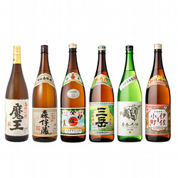 鹿児島本格焼酎60本セット（森伊蔵、魔王、伊佐美、三岳ほか／1.8L×60本）