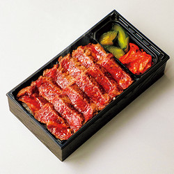 ［宮崎和牛肉重ぶんすと］宮崎和牛 赤身肉ステーキ弁当【池袋店頭受取】
